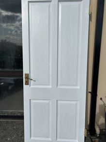 Interior pine door