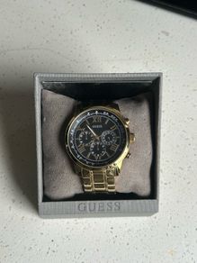 Guess Gold Chronograph Watch