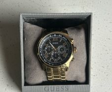 Guess Gold Chronograph Watch