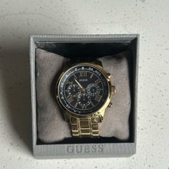 Guess Gold Chronograph Watch