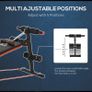 Steel Foldable Home Core Workout Bench Red/Black (FREE SHIPPING) Image 8