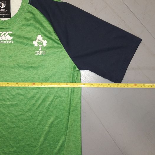 FREE POST Ireland (S) 2019 Rugby World Cup Jersey Shirt Canterbury Green Irish Eire Japan Small