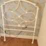 Cream Iron Single Bed Image 5