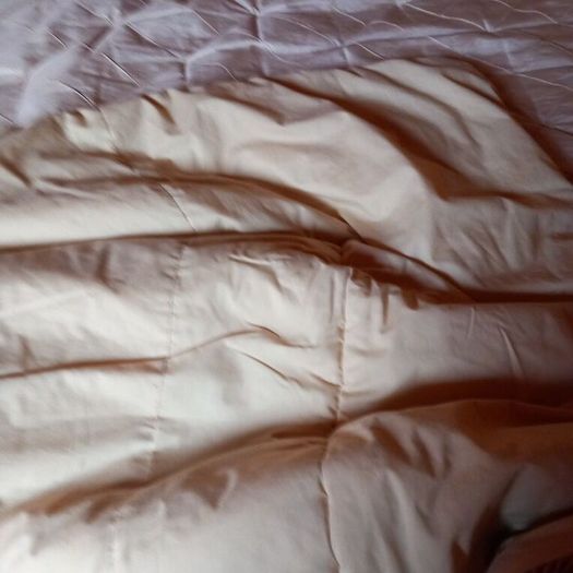 Beautiful King-Size Gold Patchwork Bedspread from Arnotts