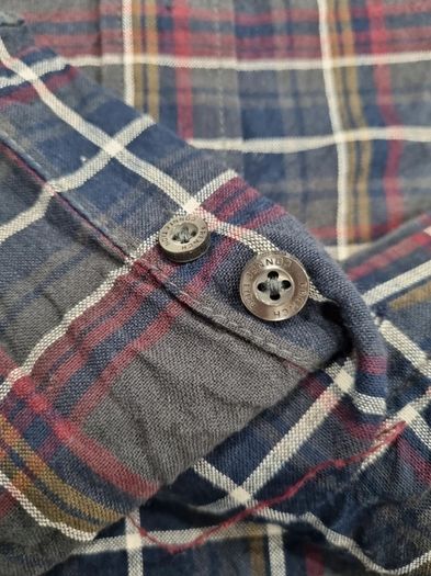 French Connection (FCUK) Men's Plaid Flannel Shirt
