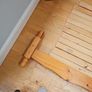 wooden bed frame Image 6