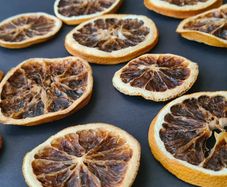 12 Dry Orange slices, christmas decoration, wreath making