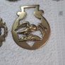 Vintage brass horse harness ornaments Image 5