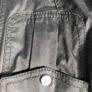 Karen Millen size 10 black shirt/military style Image 3