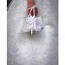Communion handmade full lace dress with bag & vintage umbrella Image 3