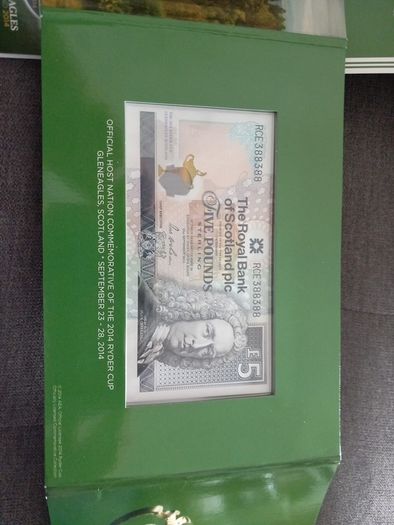 Ryder Cup Banknote