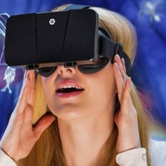Cocoon VR-4 Virtual Reality Headset (using a Mobile Phone)
