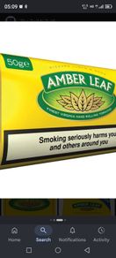 tabaco amber leaf 50g