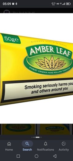 tabaco amber leaf 50g