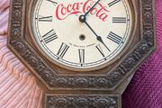 Coca Cola Wall Pendulum Clock 46 x 32 cm upgraded to Quartz
