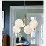 Nordlux Ivona 6 spot pendant - brass Image 2