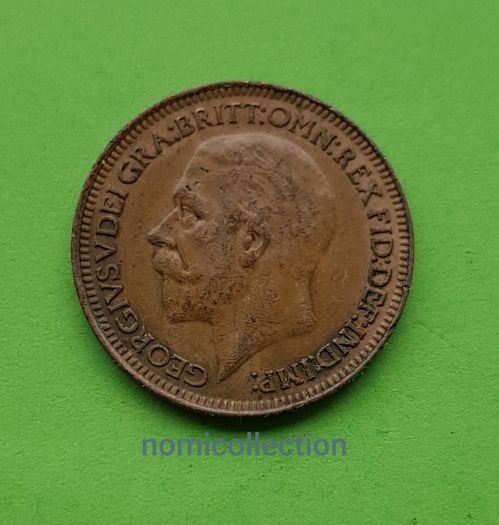 United Kingdom 1932 year Bronze Farthing.