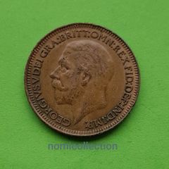 United Kingdom 1932 year Bronze Farthing.