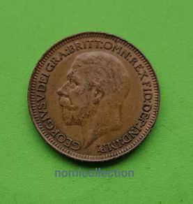 United Kingdom 1932 year Bronze Farthing.
