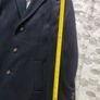 White Label Mens navy overcoat Image 5