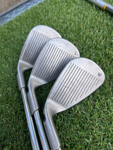 Full set of golf clubs