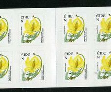 2008 Ireland Wild Flowers N value Definitive Stamp Booklet Mint Never Hinged (MNH). Hibernian HB156