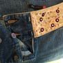 NEXT Embroidered Cropped Jeans 12    Jewelled Waistband Image 6