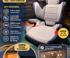 Kinderkraft Car Seat with ISOFIX
