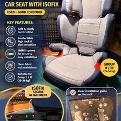 Kinderkraft Car Seat with ISOFIX