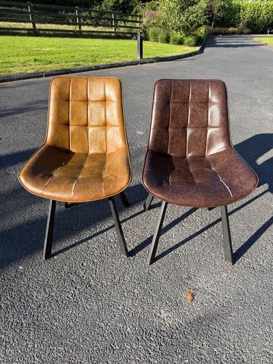 Leather Restaurant Chairs (x44)