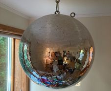 Large Disco ball - silver
