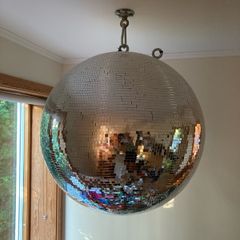 Large Disco ball - silver