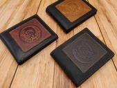 Mens Diesel Wallets Real Leather Slim Designer Black Brown Soft Genuine Bifold Men Money Credit Debit ID Card Purse