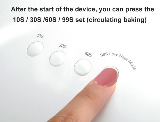 48W Sun5 UV Nail Dryer Lamp with LCD display