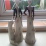 Pair of Epoca of Portugal Figures 9" Pircelain Figures Image 3