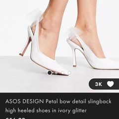 wedding shoes, ivory, size 5