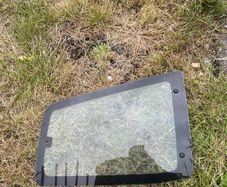 pajero glass