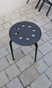 Free: 2x black IKEA stools