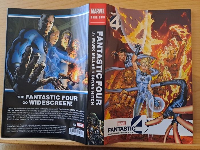 Fantastic Four By Millar & Hitch Omnibus (direct market cover)