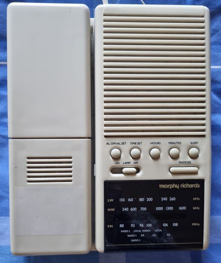 Vintage Radio, Alarm and Reading Light