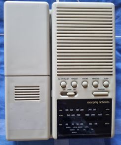 Vintage Radio, Alarm and Reading Light