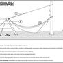 brand new half hammock stand Image 3