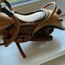 Handcrafted Harley Style Timber Bike Image 4