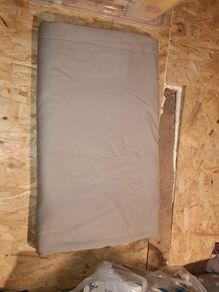 Heavy curtain upholstery material