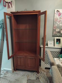 solid wood display