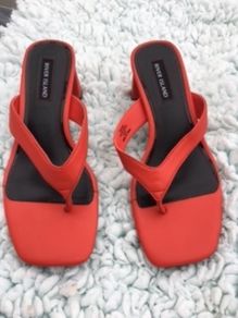 Red River Island Toepost Sandals 37. NEW