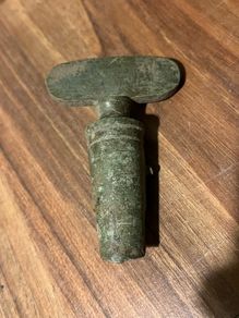 Antique Brass Tap Key Spigot