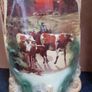 Vintage Hanley England Vase Cows x 2 Image 2