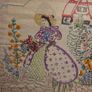 1950's Needlework - Framed & Signed Image 3