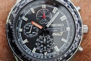 Watch Seiko "ANA" Pilot Chronograph.